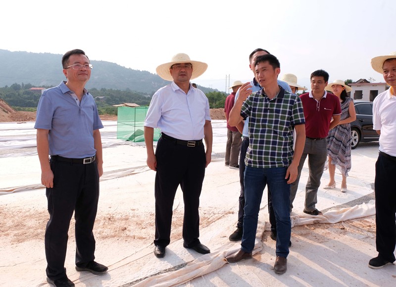 徐新楚(左二)听取万鼎年产1000台柴油发电机组产业化基地项目建设进度,喻文(左一)、杨峰(右一)等参加_副本.jpg 徐新楚(左二)听取万鼎年产1000台柴油发电机组产业化基地项目建设进度,喻文(左一)、杨峰(右一)等参加_副本.jpg